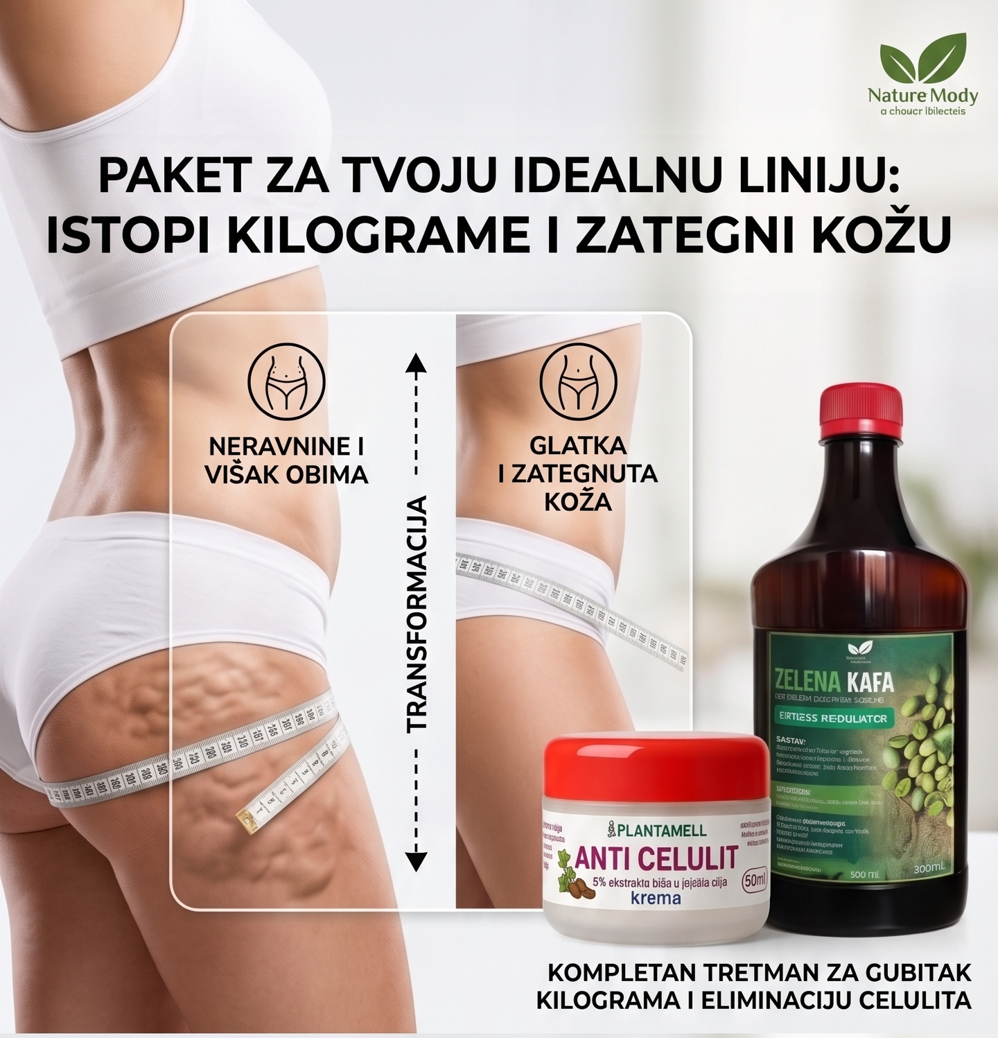 SlimFit Paket - Prirodni Put do Vitke Linije