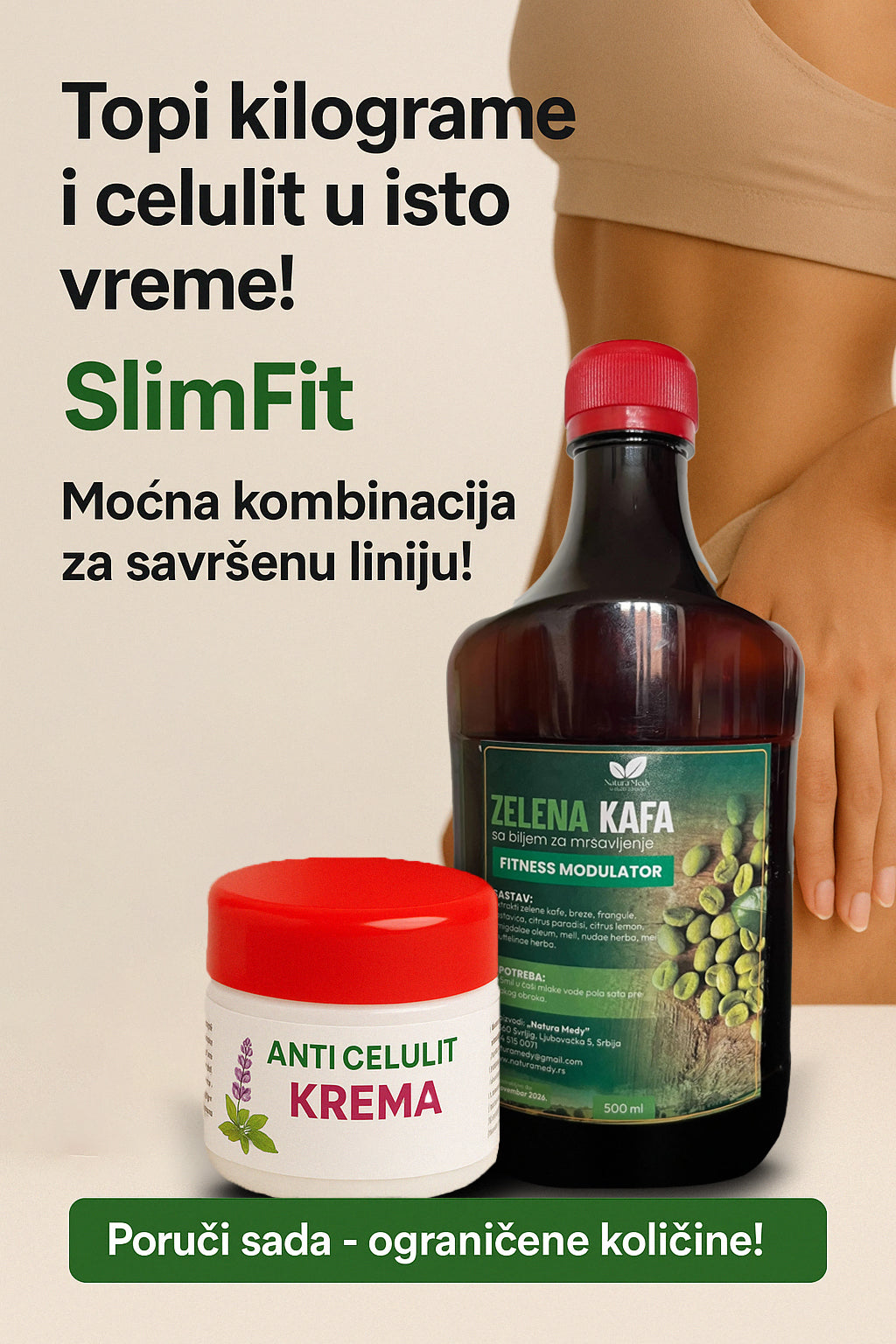 SlimFit Paket - Prirodni Put do Vitke Linije