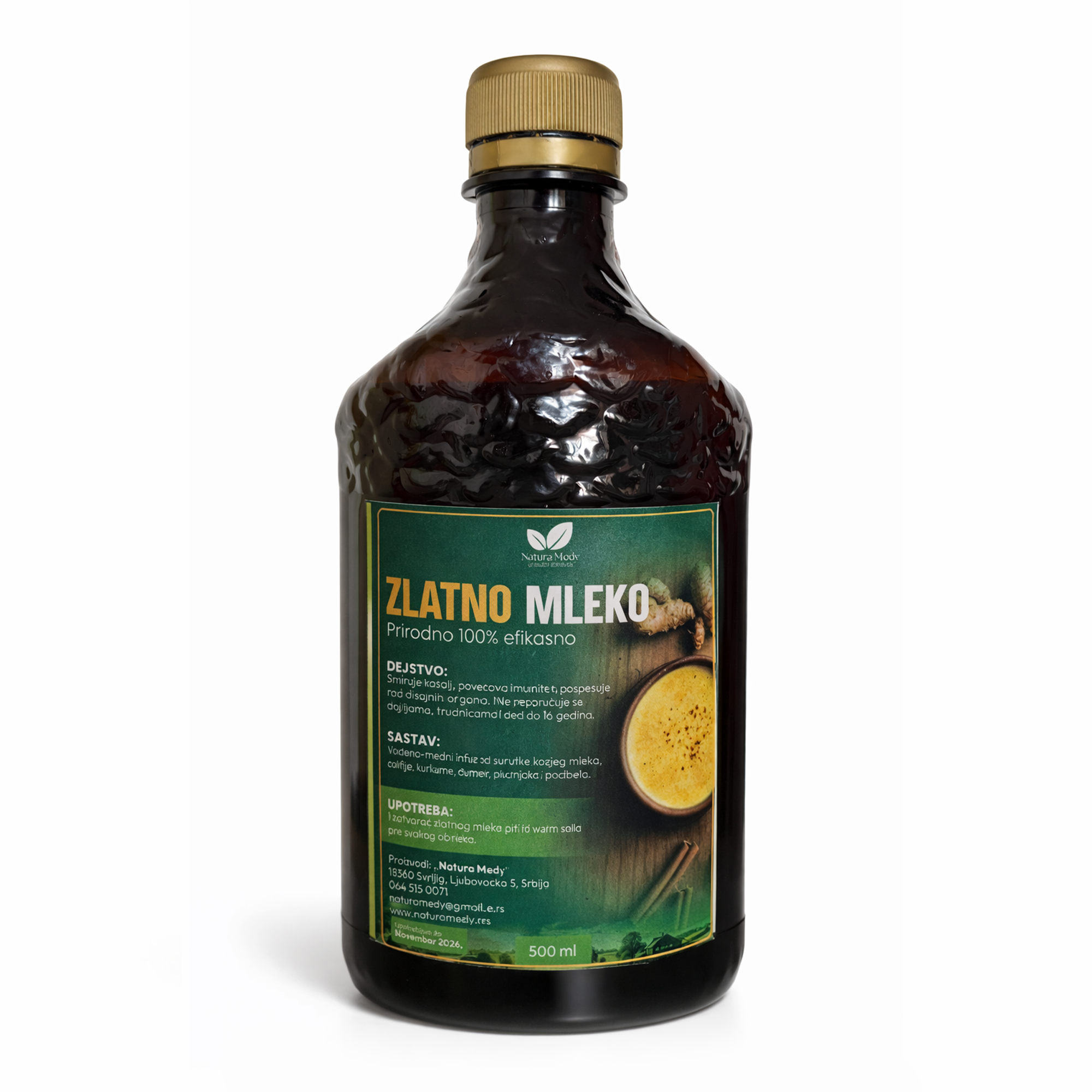 Zlatno Mleko - Magija Kurkume